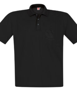 Poloshirt sort